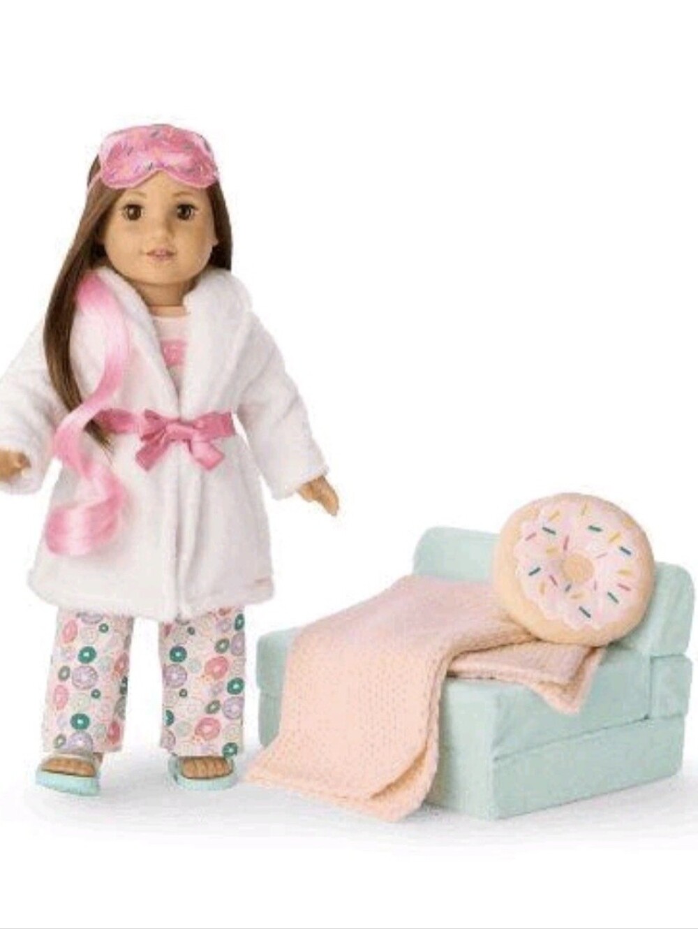 American Girl Truly Me Sweetest Slumber Party 9 Piece Set No Doll